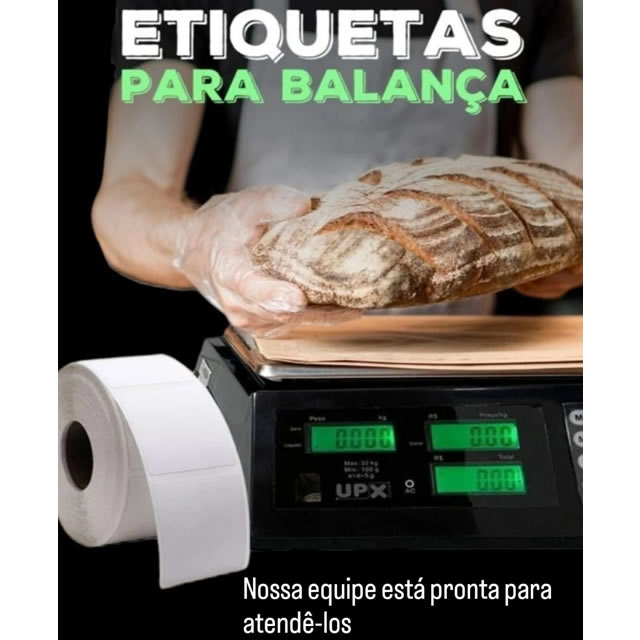 etiqueta para balança